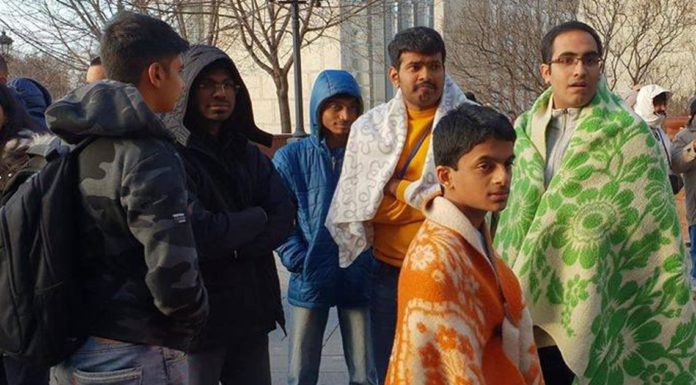 Ewakuacja zawodników podczas Aeroflot Open